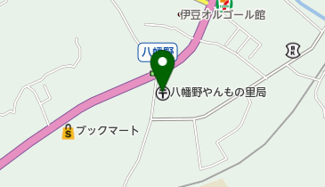 八幡野やんもの里郵便局の地図画像