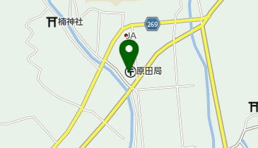 原田郵便局の地図画像