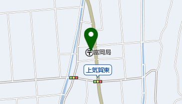 富岡郵便局の地図画像