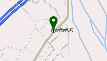 静岡美和郵便局の地図画像