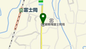 御殿場富士岡郵便局の地図画像