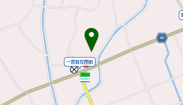 一ノ宮郵便局の地図画像