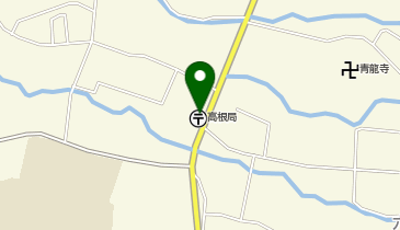 高根郵便局の地図画像