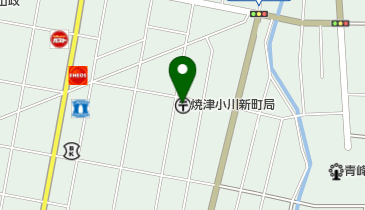 焼津小川新町郵便局の地図画像
