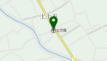 土方郵便局の地図画像