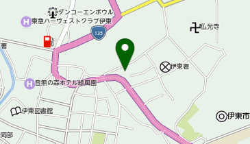 伊東玖須美郵便局の地図画像