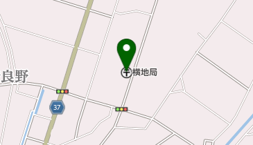 横地郵便局の地図画像