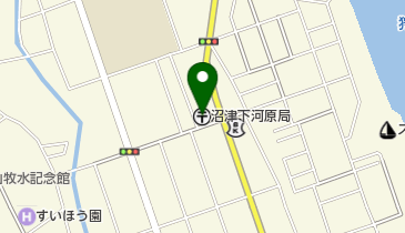 沼津下河原郵便局の地図画像