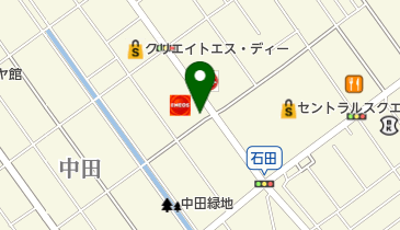 静岡石田郵便局の地図画像