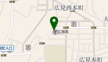 広見郵便局の地図画像