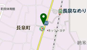 長泉なめり郵便局の地図画像