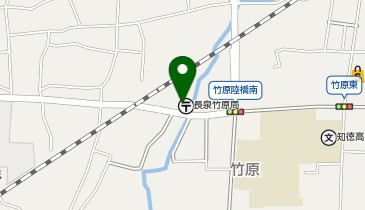 長泉竹原郵便局の地図画像