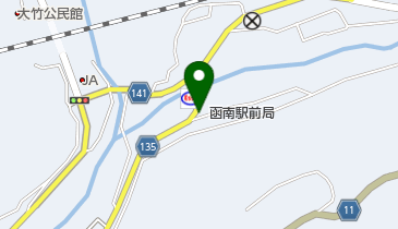 函南駅前郵便局の地図画像