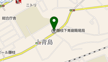 藤枝下青島簡易郵便局の地図画像