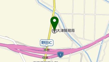 大津簡易郵便局の地図画像