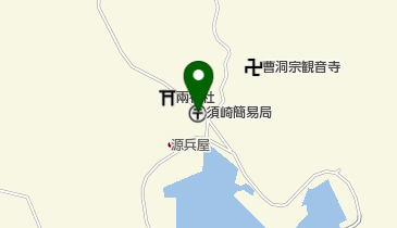 須崎簡易郵便局の地図画像