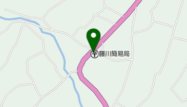 藤川簡易郵便局の地図画像