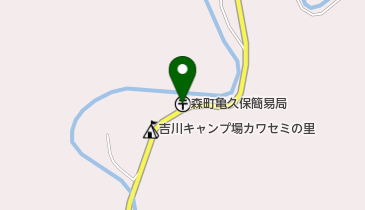 森町亀久保簡易郵便局の地図画像