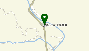 金谷大代簡易郵便局の地図画像