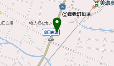 養老郵便局の地図画像