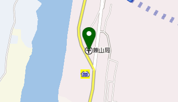 兼山郵便局の地図画像