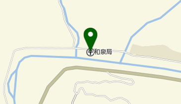 和泉郵便局の地図画像