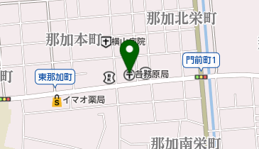 各務原郵便局の地図画像