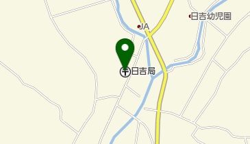 日吉郵便局の地図画像