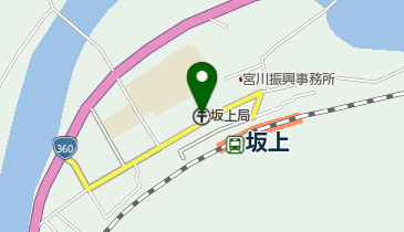 坂上郵便局の地図画像