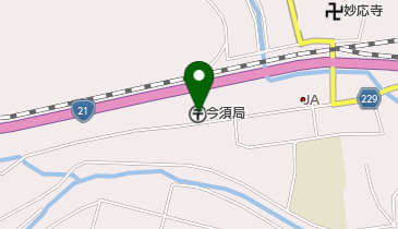 今須郵便局の地図画像