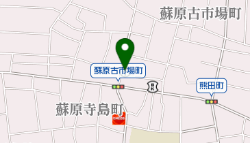 各務原蘇原郵便局の地図画像
