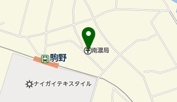 南濃郵便局の地図画像