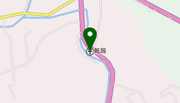 乾郵便局の地図画像