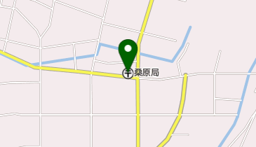 桑原郵便局の地図画像