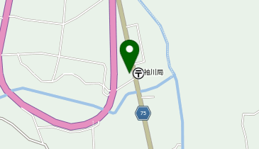 袖川郵便局の地図画像