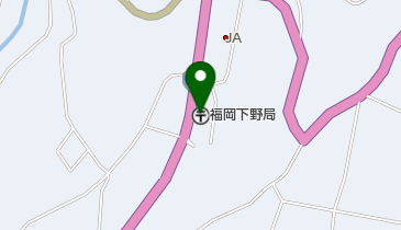 福岡下野郵便局の地図画像