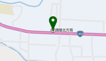 揖斐北方郵便局の地図画像