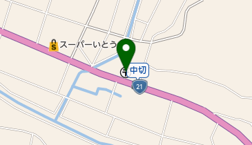 上之郷郵便局の地図画像