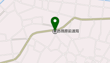 各務原前渡郵便局の地図画像