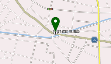 各務原成清郵便局の地図画像
