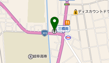 三橋郵便局の地図画像