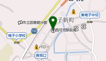 西可児駅前郵便局の地図画像