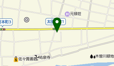 美濃加茂太田本町郵便局の地図画像