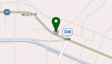 可児羽崎郵便局の地図画像