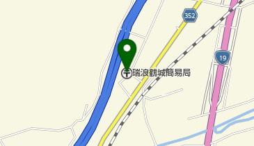 瑞浪鶴城簡易郵便局の地図画像