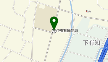 中有知簡易郵便局の地図画像