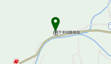 下手向簡易郵便局の地図画像
