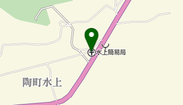 水上簡易郵便局の地図画像