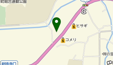 門前郵便局の地図画像