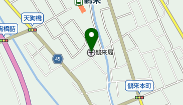 鶴来郵便局の地図画像